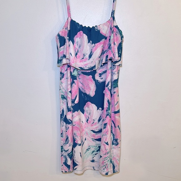 Lilly Pulitzer Anastasha Dress Tidal Wave Size Small - Picture 3 of 9